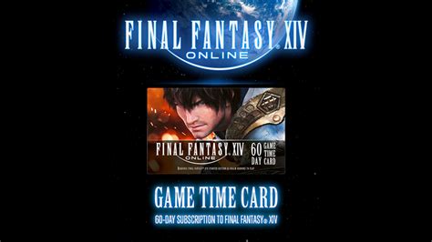 ffxiv game time card 30 day|ffxiv entry vs standard.